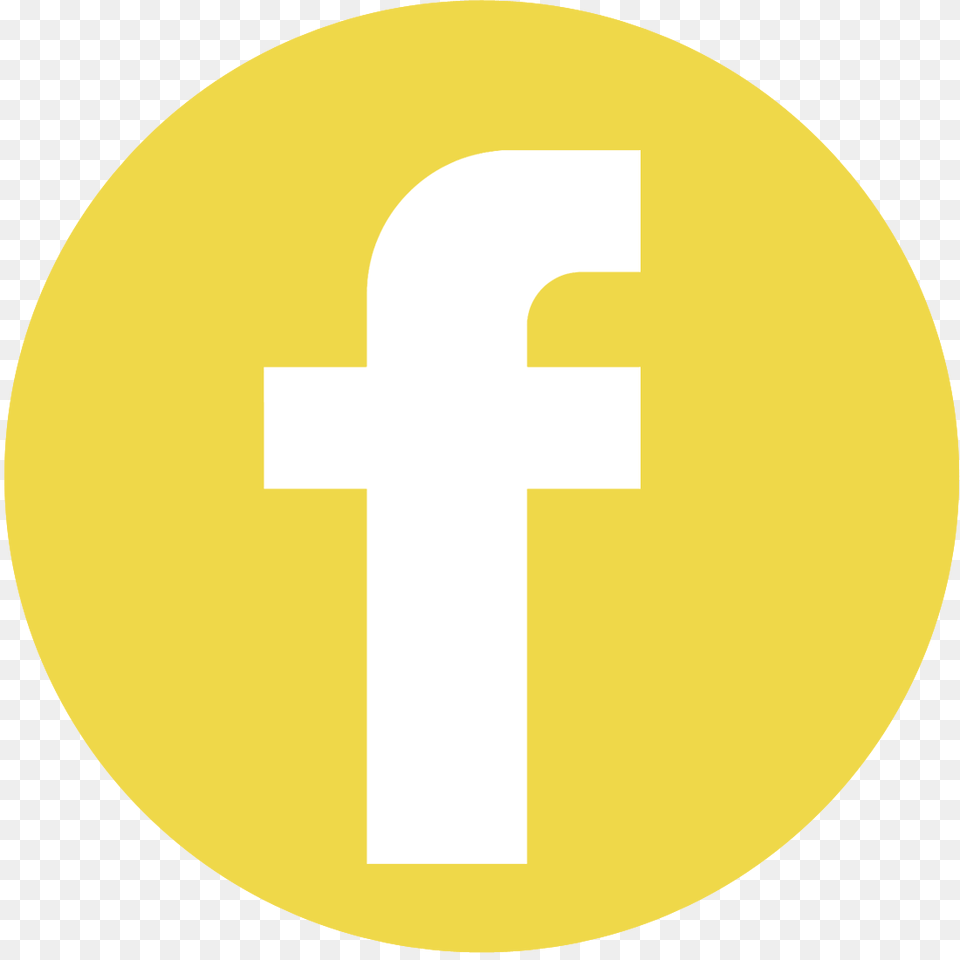 White Facebook F Icon Share On Facebook, Cross, Symbol, Text, Number Free Transparent Png