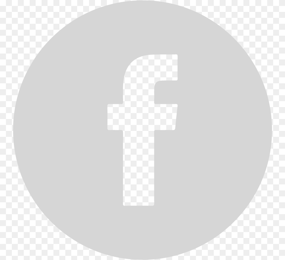 White Facebook Icon Transparent Transparent Mobile Icon White, Cross, Symbol Free Png