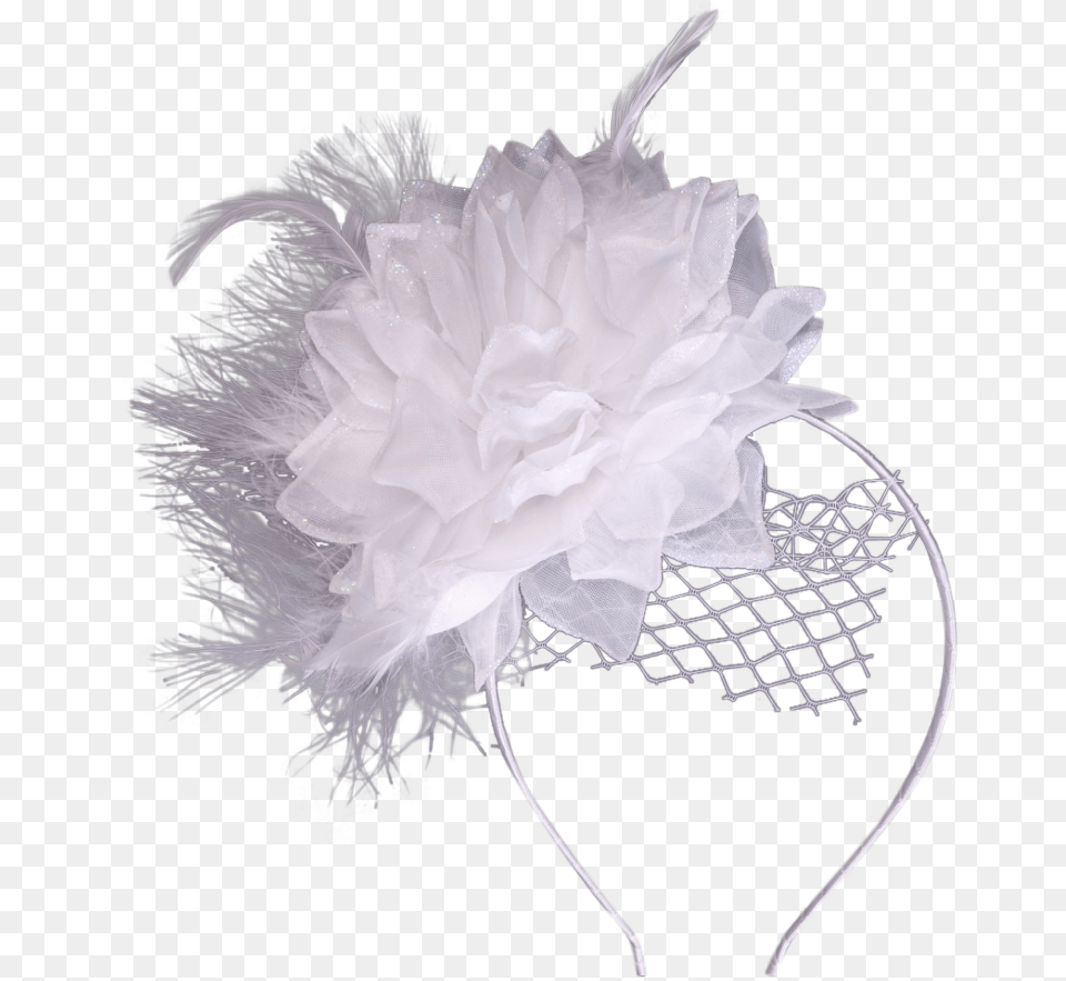 White Feathers Clothing, Hat, Flower, Plant Free Transparent Png