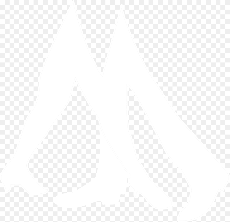 White Feet No Outline Illustration, Stencil, Adult, Female, Person Free Png