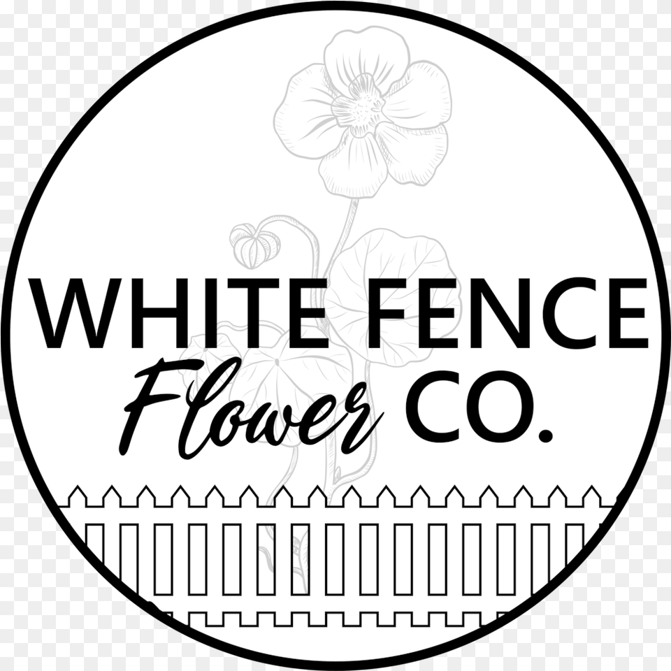 White Fence Flower Co, Picket, Text Free Transparent Png