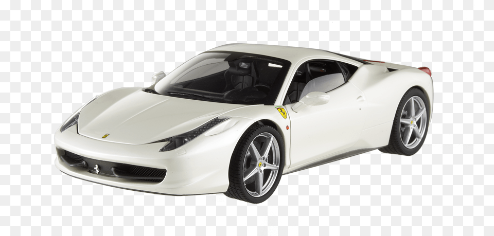 White Ferrari Car Image White Ferrari White Background, Vehicle, Coupe, Transportation, Sports Car Png
