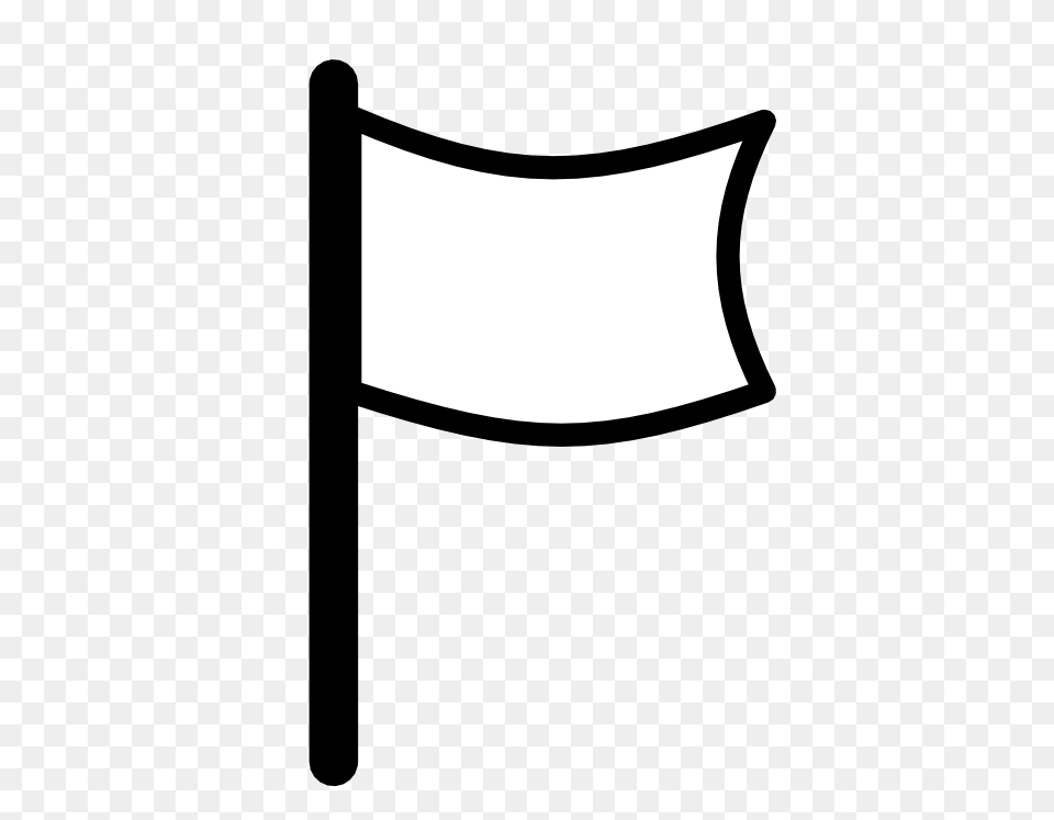White Flag Clipart, Text, Bow, Weapon Png Image
