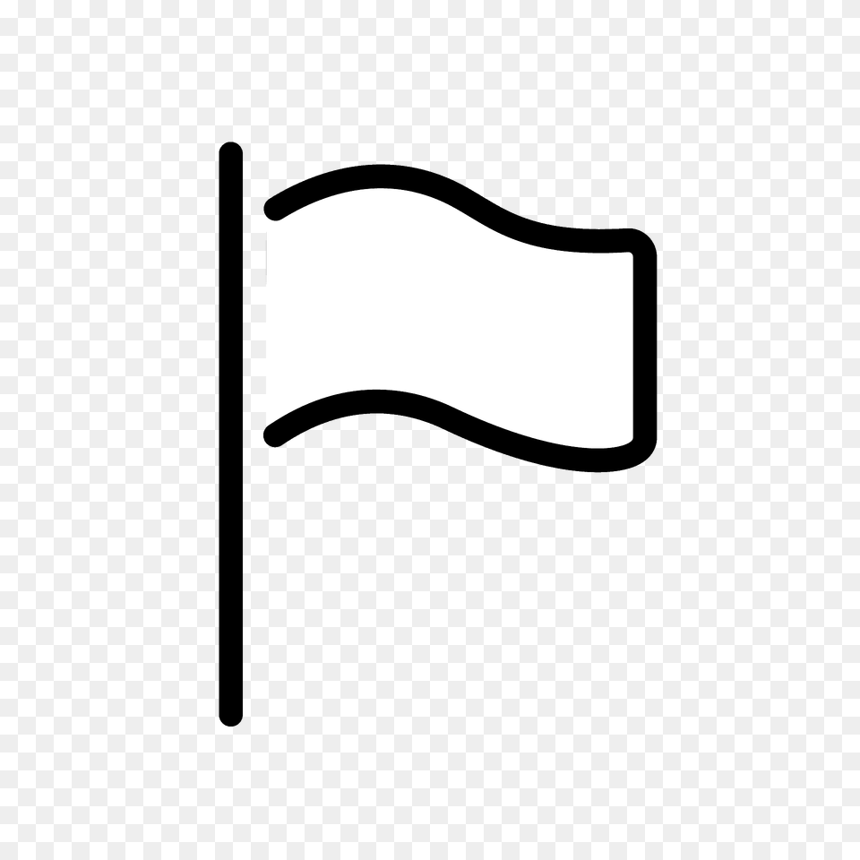 White Flag Emoji Clipart, Text Png Image
