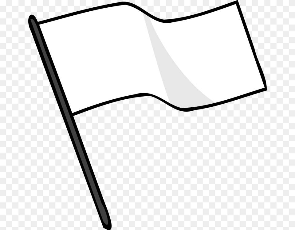 White Flag Flag Black And White, Text Png