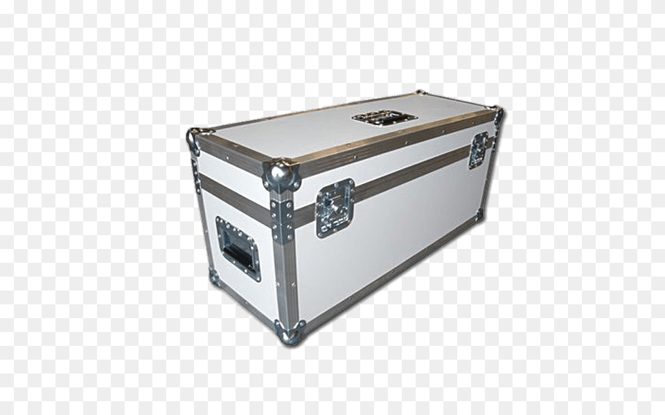 White Flightcase, Box, Aluminium Free Png Download