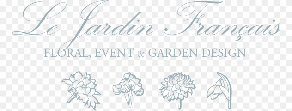 White Floral Design, Text Png