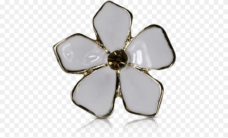 White Flower Body Jewelry, Accessories, Brooch Free Transparent Png