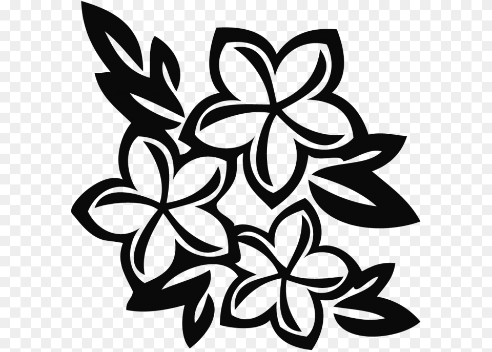 White Flower Clipart Easy, Pattern, Art, Floral Design, Graphics Png Image