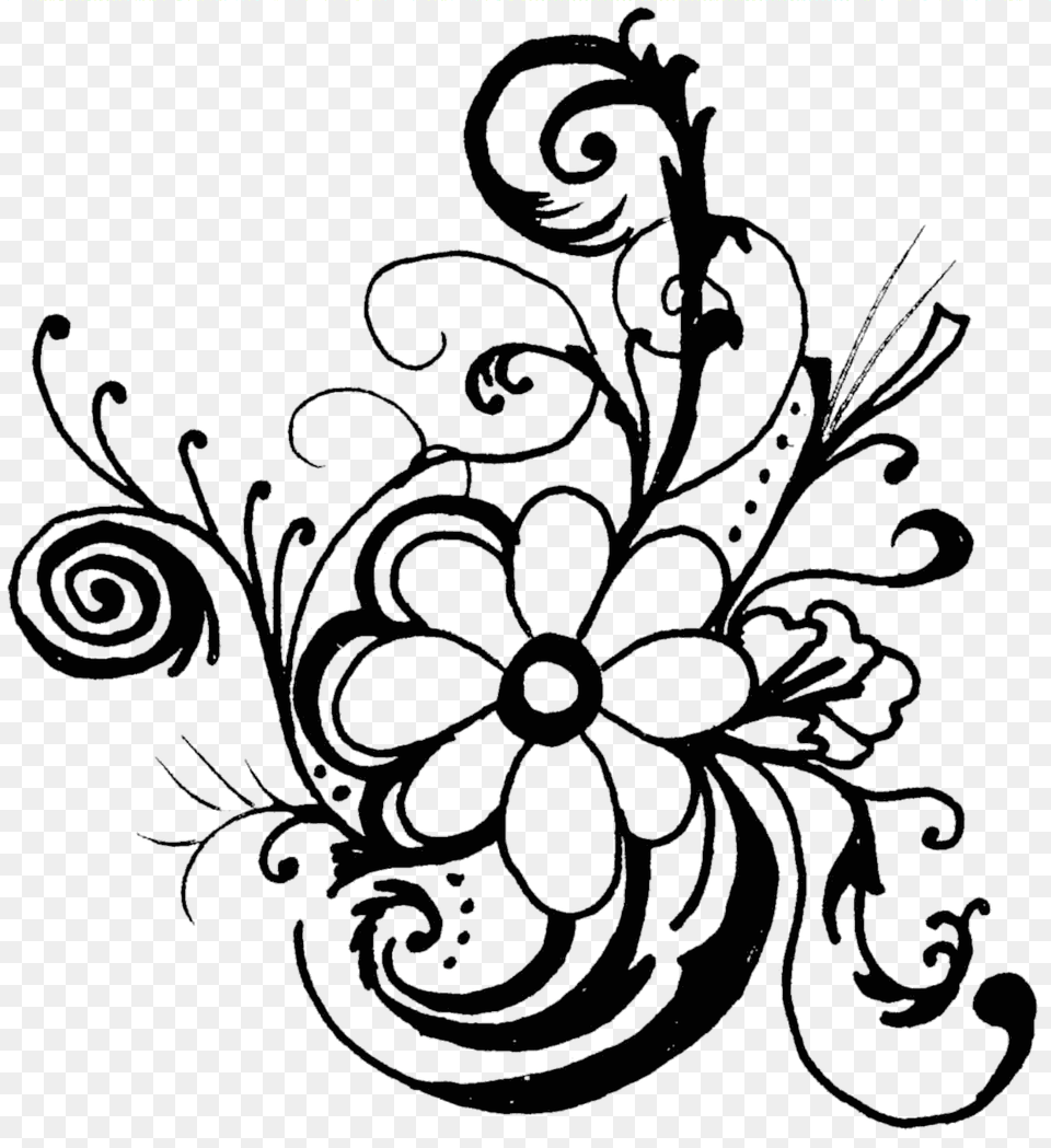 White Flower Clipart Flower, Art, Floral Design, Graphics, Pattern Png Image
