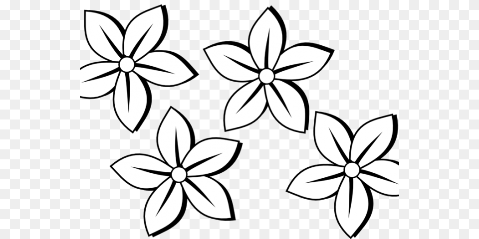 White Flower Clipart Hibiscus, Stencil, Pattern, Art, Floral Design Png Image