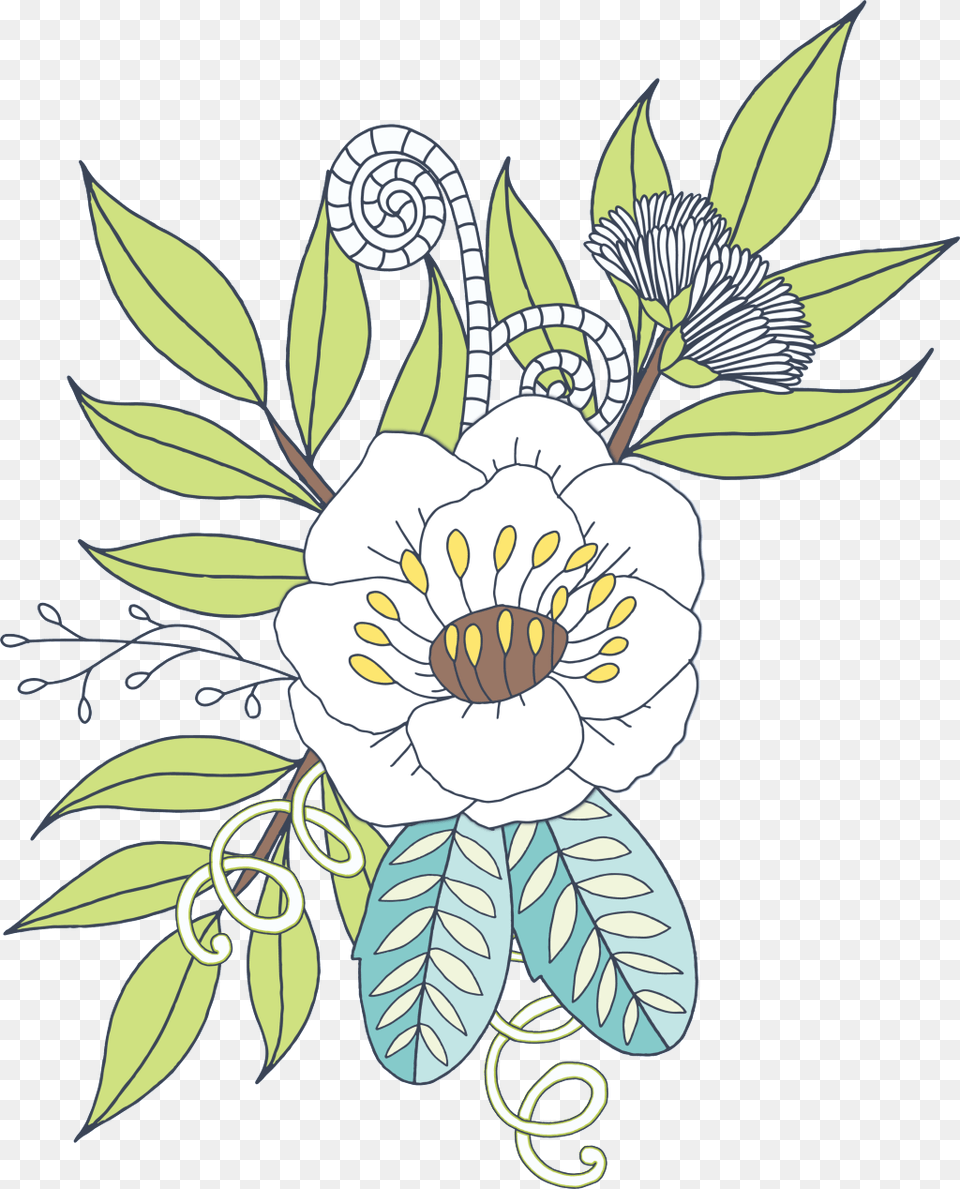 White Flower Floral Transparent White, Art, Floral Design, Graphics, Pattern Png Image