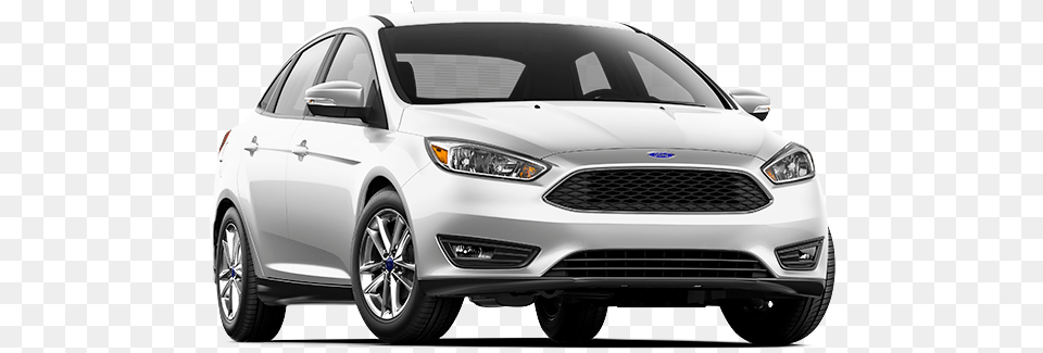 White Ford Focus, Car, Vehicle, Sedan, Transportation Free Transparent Png