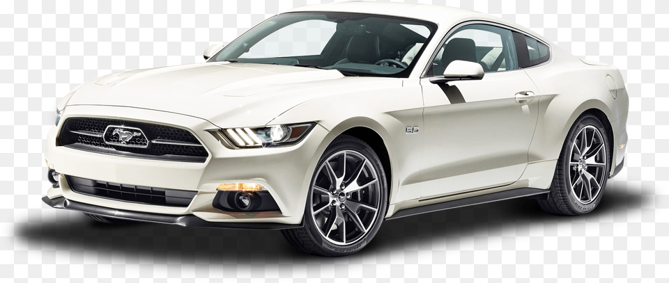 White Ford Mustang Gt Fastback Car Ford Mustang 2020 White, Vehicle, Coupe, Transportation, Sports Car Free Png