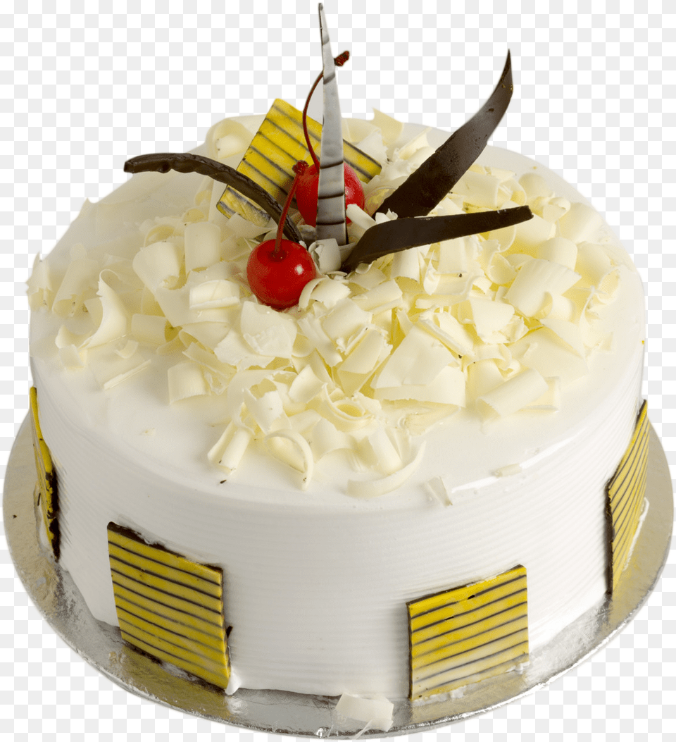 White Forest Cake White Forest Cake, Birthday Cake, Cream, Dessert, Food Free Png