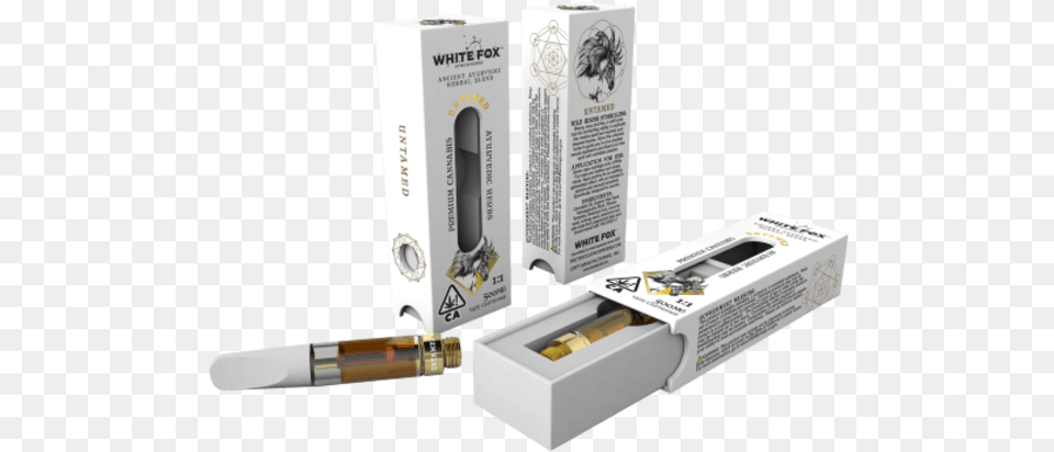 White Fox Cartridges, Cosmetics, Lipstick Free Png Download