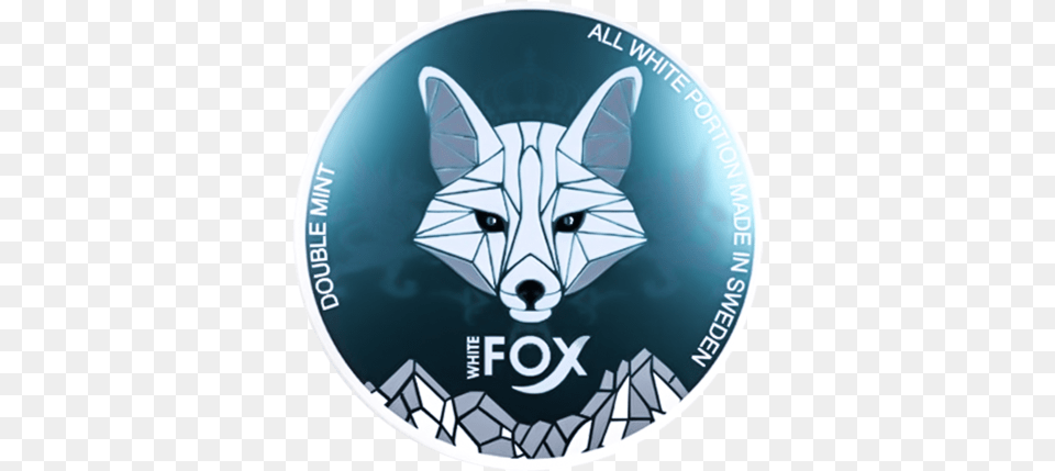 White Fox Double Mint Slim Extra Strong White Fox Double Mint, Disk, Dvd, Face, Head Free Png