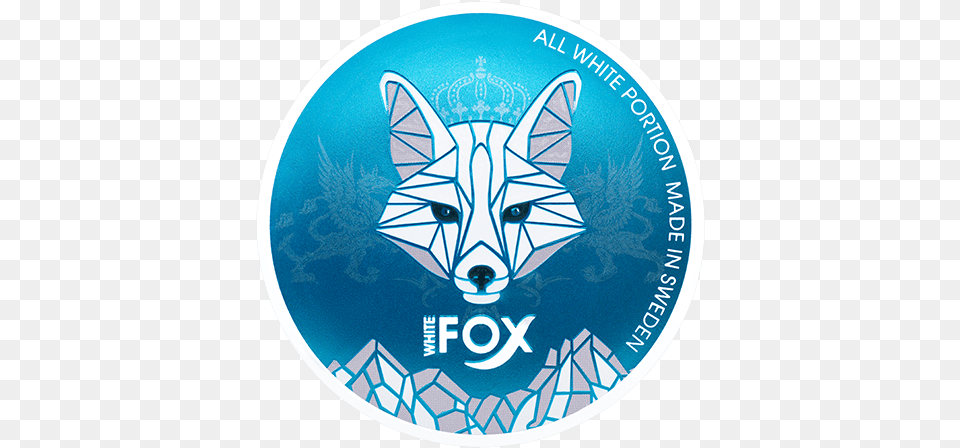 White Fox Mint Slim Extra Strong White Fox Nicotine, Disk, Dvd Png Image