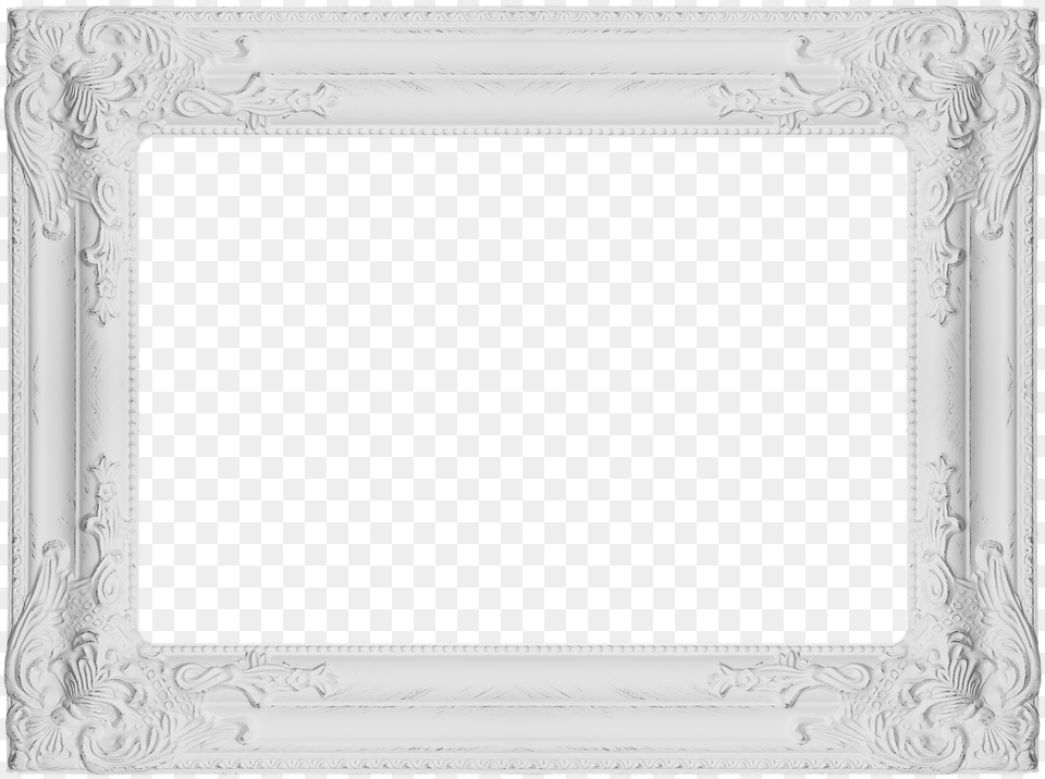 White Frame Wide Edge, Blackboard Free Transparent Png