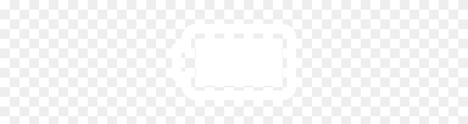White Full Battery Icon, Cutlery Free Png