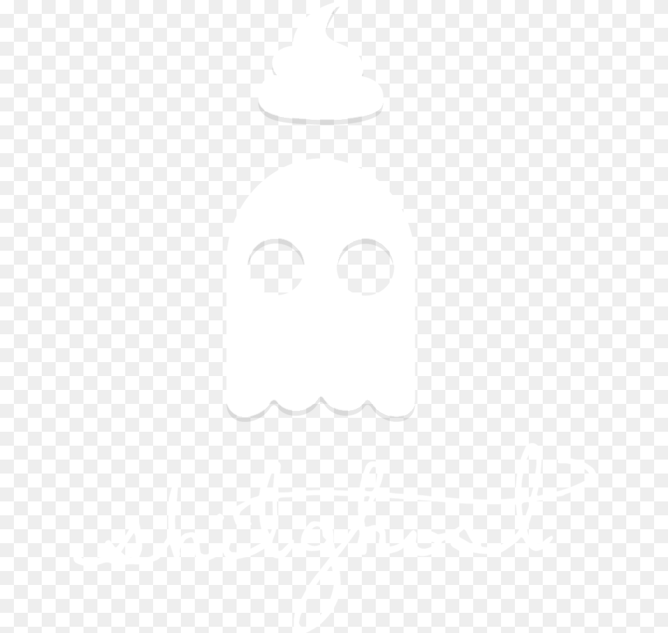 White Ghost Lampshade, Text, Handwriting Png Image
