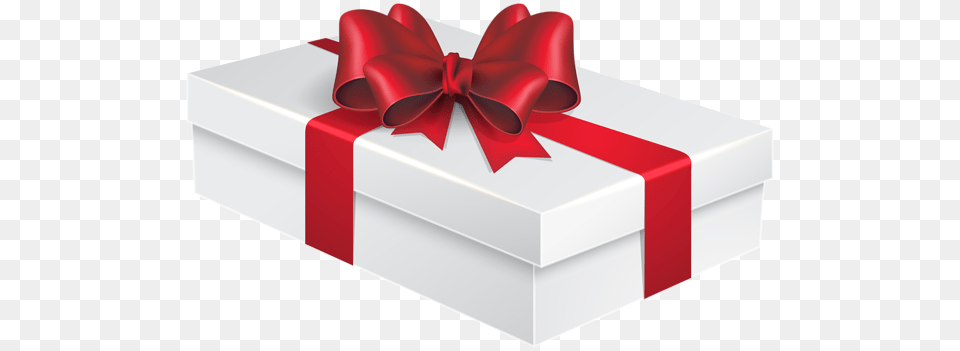 White Gift Box Clipart Png Image