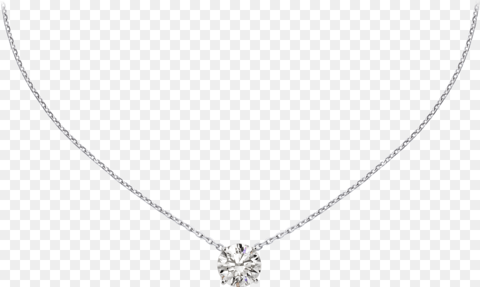 White Gold Chain Cartier Diamants Legers Necklace Sapphire, Accessories, Diamond, Gemstone, Jewelry Free Transparent Png