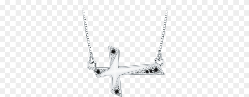 White Gold Diamond Cross Pendant Locket, Accessories, Jewelry, Necklace, Gemstone Free Png Download