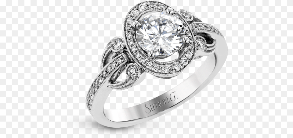 White Gold Diamond Engagement Ring Square Wedding Rings, Accessories, Jewelry, Silver, Gemstone Png Image