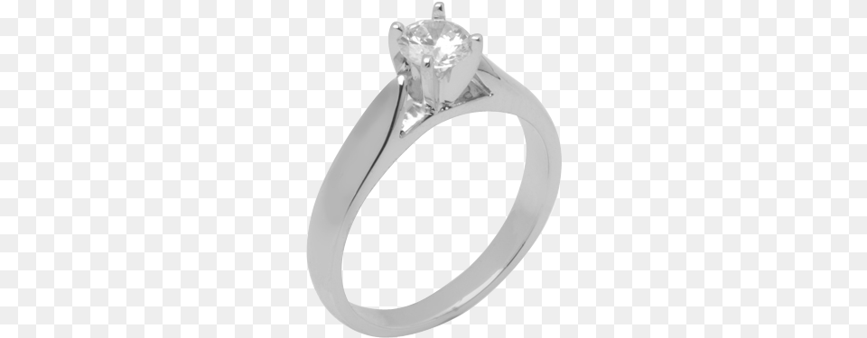 White Gold Diamond Ring D2022 Engagement Ring, Accessories, Jewelry, Silver, Gemstone Free Png Download