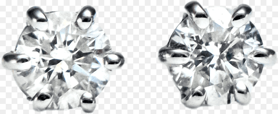 White Gold Earrings, Accessories, Diamond, Earring, Gemstone Png Image