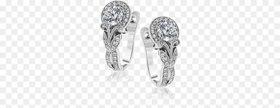 White Gold Earrings The Diamond Shop Inc Engagement Ring, Accessories, Earring, Gemstone, Jewelry Free Png