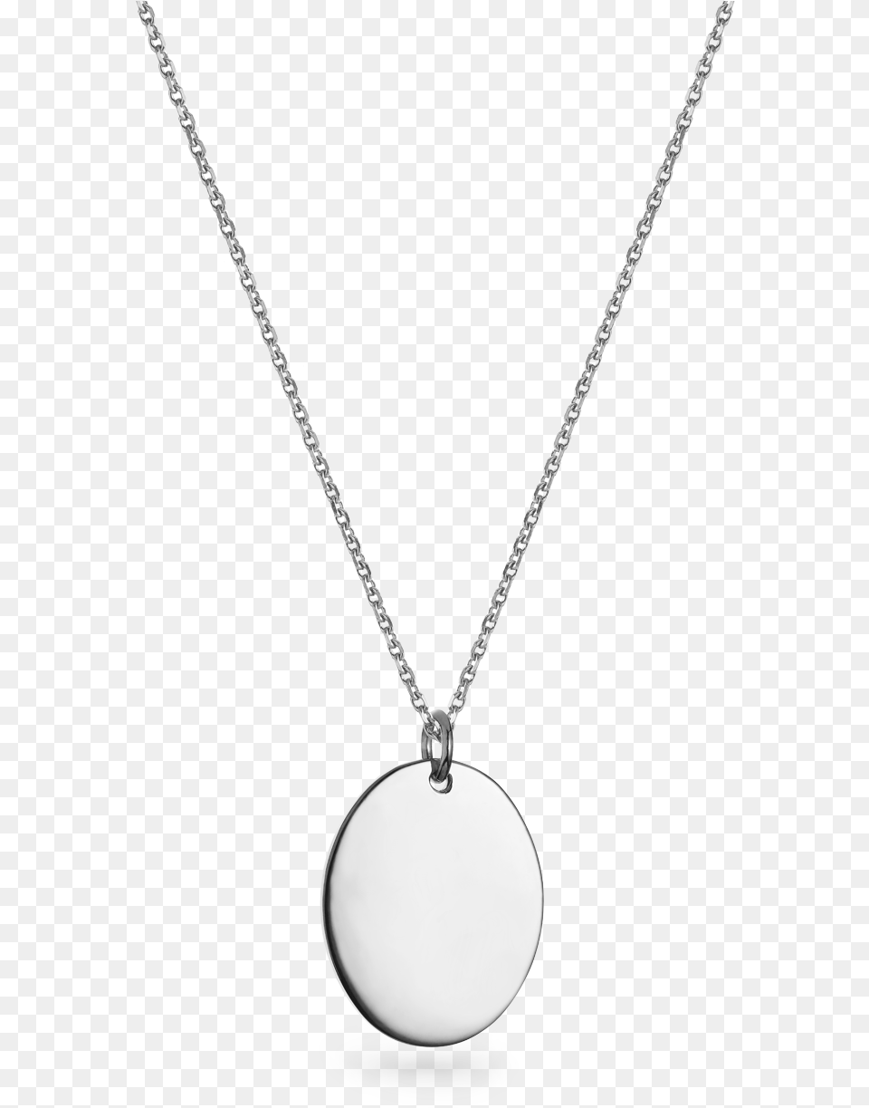White Gold Large Oval Pendant Locket, Accessories, Jewelry, Necklace Png Image