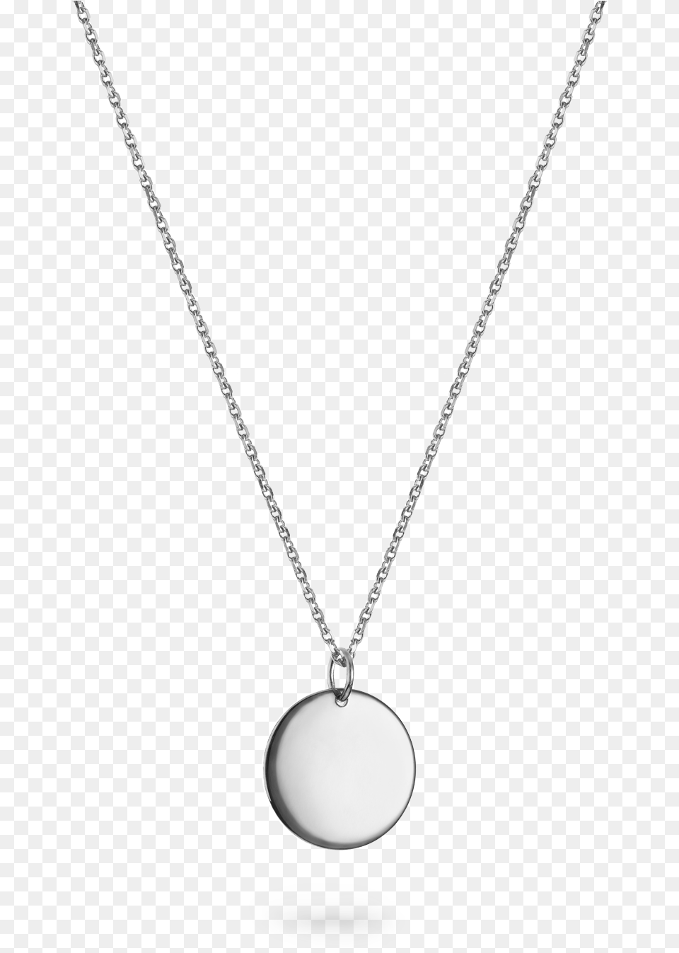 White Gold Large Round Pendant Locket, Accessories, Jewelry, Necklace Free Png Download