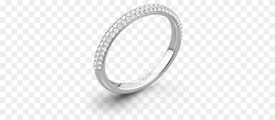 White Gold Simon G Lp1935 D Delicate Diamond Wedding Ring Wedding Ring, Accessories, Gemstone, Jewelry, Platinum Png