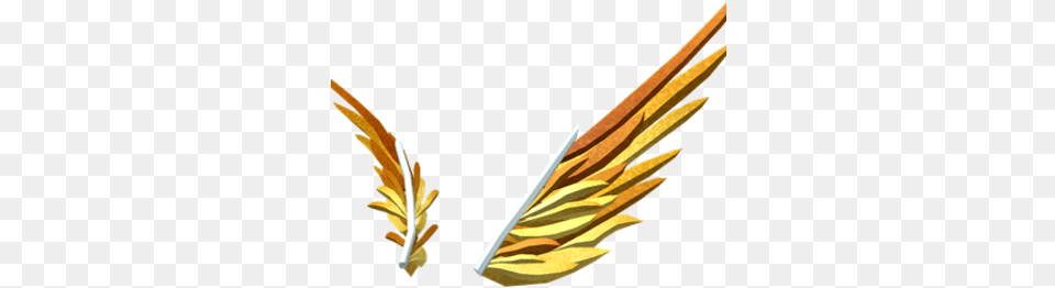 White Gold Wings Roblox White Gold Wings, Leaf, Plant, Blade, Dagger Png