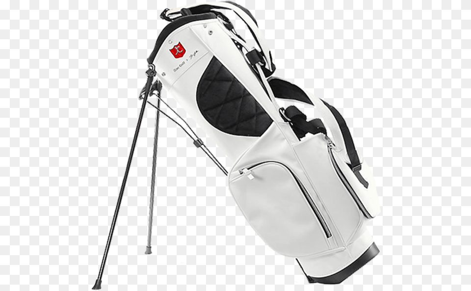 White Golf Stand Bag, Golf Club, Sport Png Image