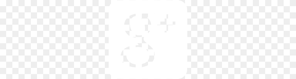 White Google Plus Icon, Cutlery Free Transparent Png