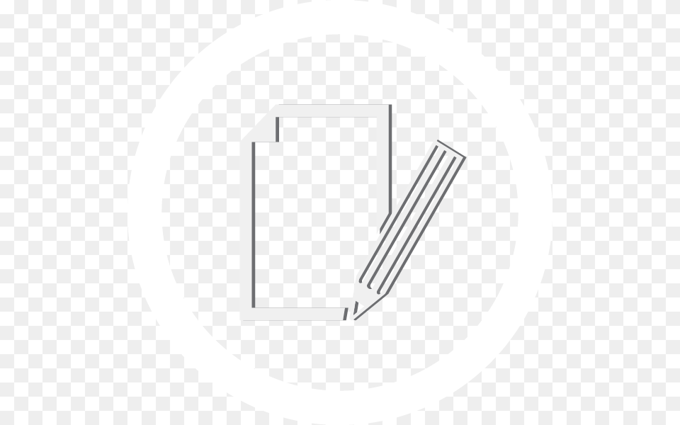 White Google Plus Icon, Pencil Png