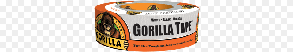 White Gorilla Tape Gorilla Glue Duct Tape White 188 In X 30 Yds, Paper Free Transparent Png