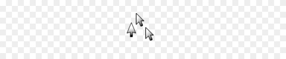 White Gradient Cursors, Triangle, Lighting Free Transparent Png
