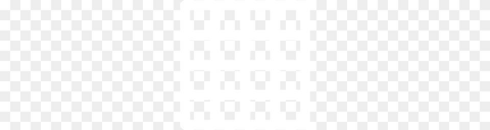 White Grid Icon, Cutlery Free Png Download