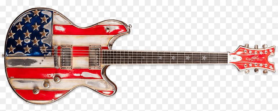 White Guitar Red White Blue Electric Guitar, Bass Guitar, Musical Instrument Png