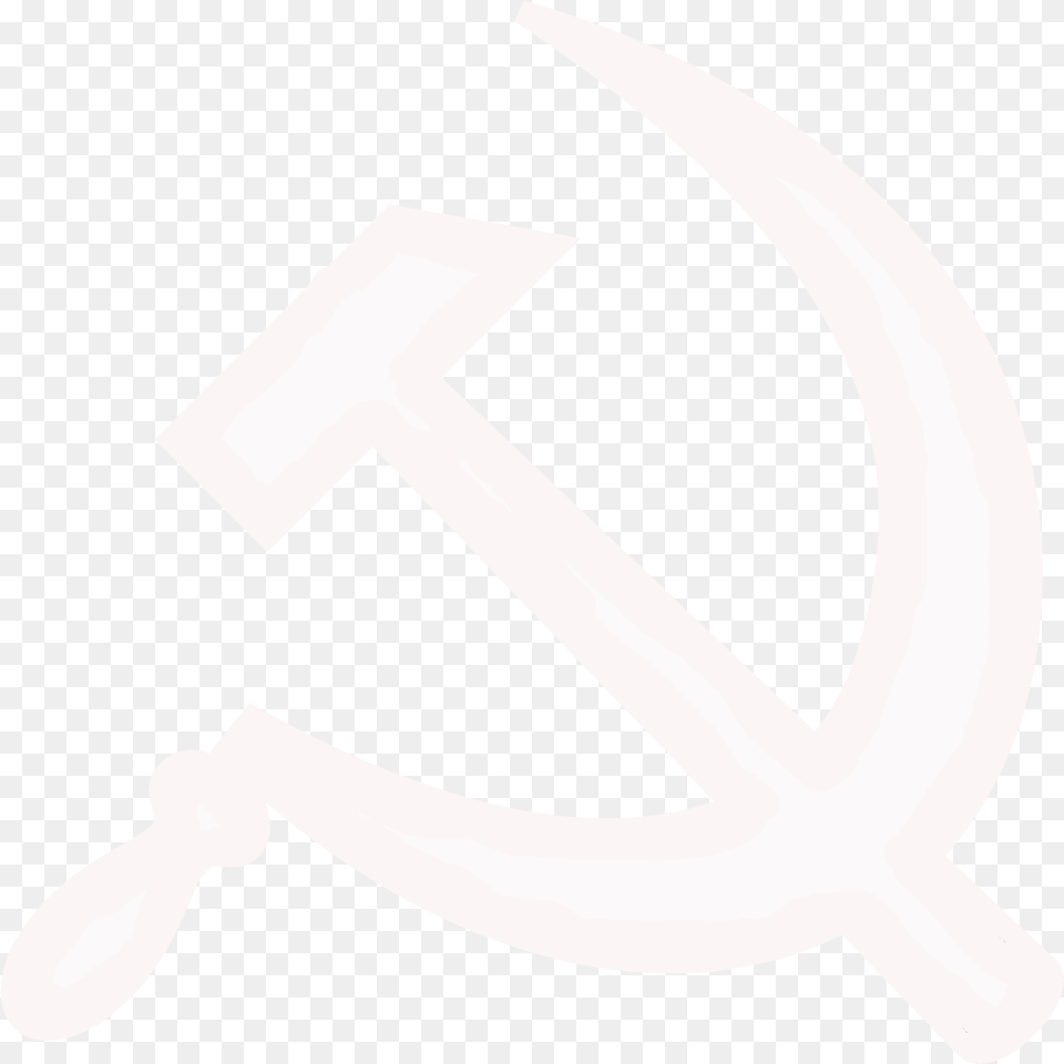 White Hammer And Sickle Hammer And Sickle White, Electronics, Hardware, Device Free Png