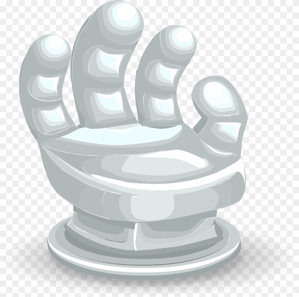 White Hand Fantasy Armchair Clipart, Clothing, Glove, Light Png