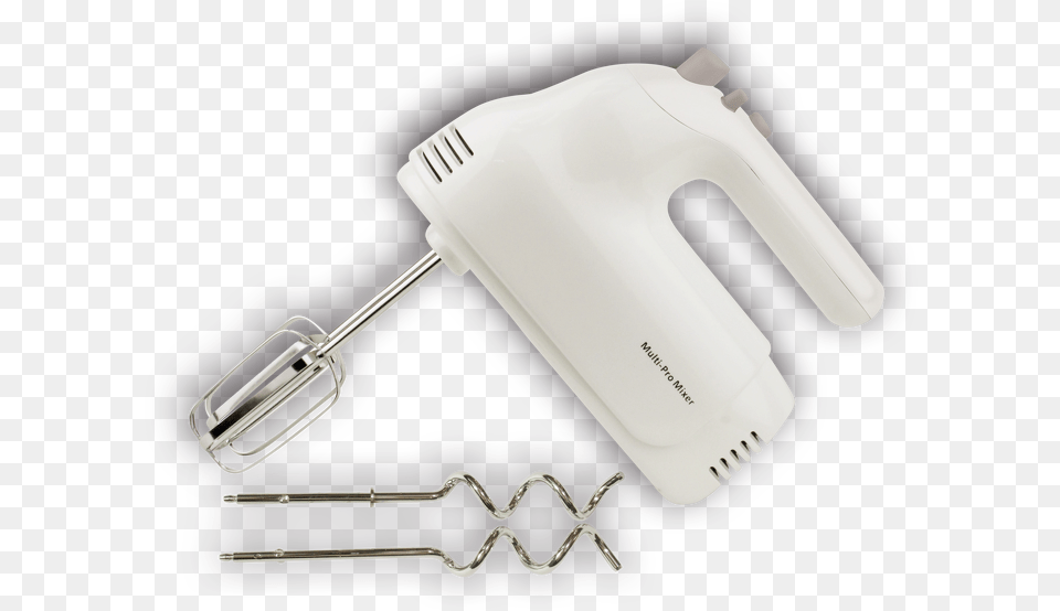 White Hand Mixer, Appliance, Device, Electrical Device, Blade Free Png Download