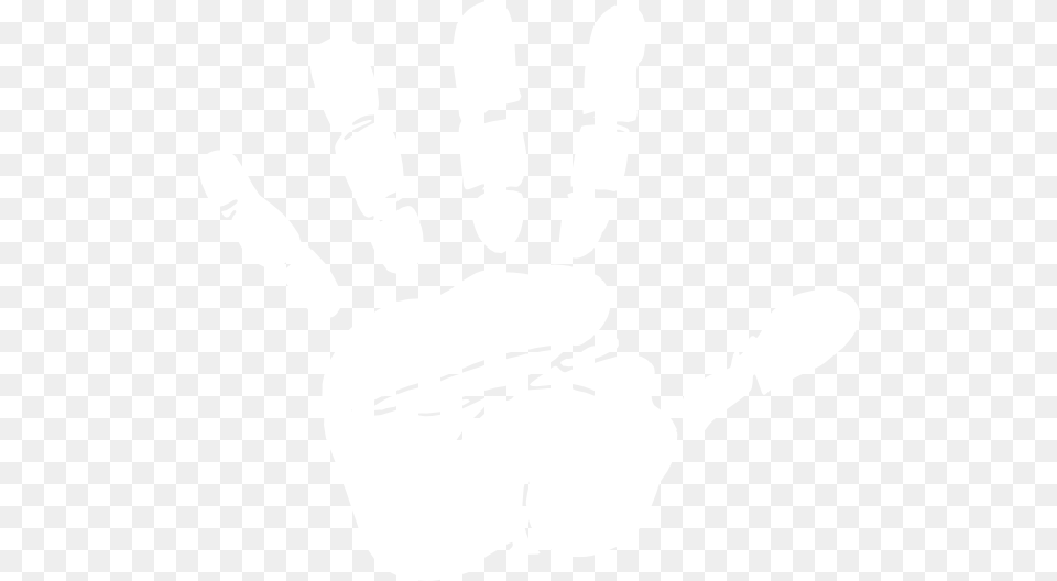 White Handprint 2 Image White Handprint Clipart, Body Part, Finger, Hand, Person Free Png