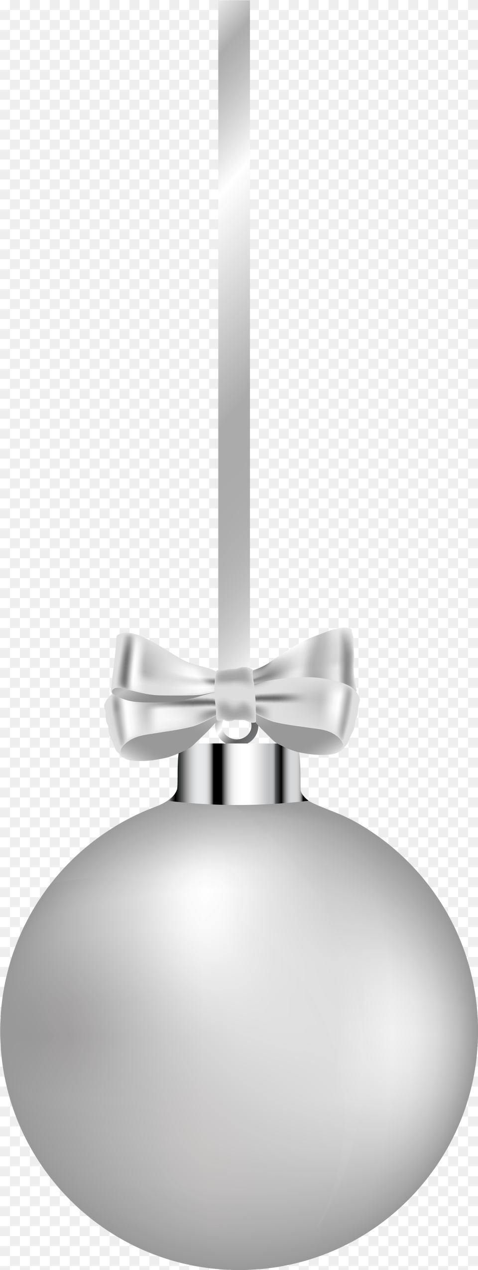 White Hanging Christmas Ball Clipart Hanging Christmas Ball Clipart, Lamp, Appliance, Ceiling Fan, Device Png