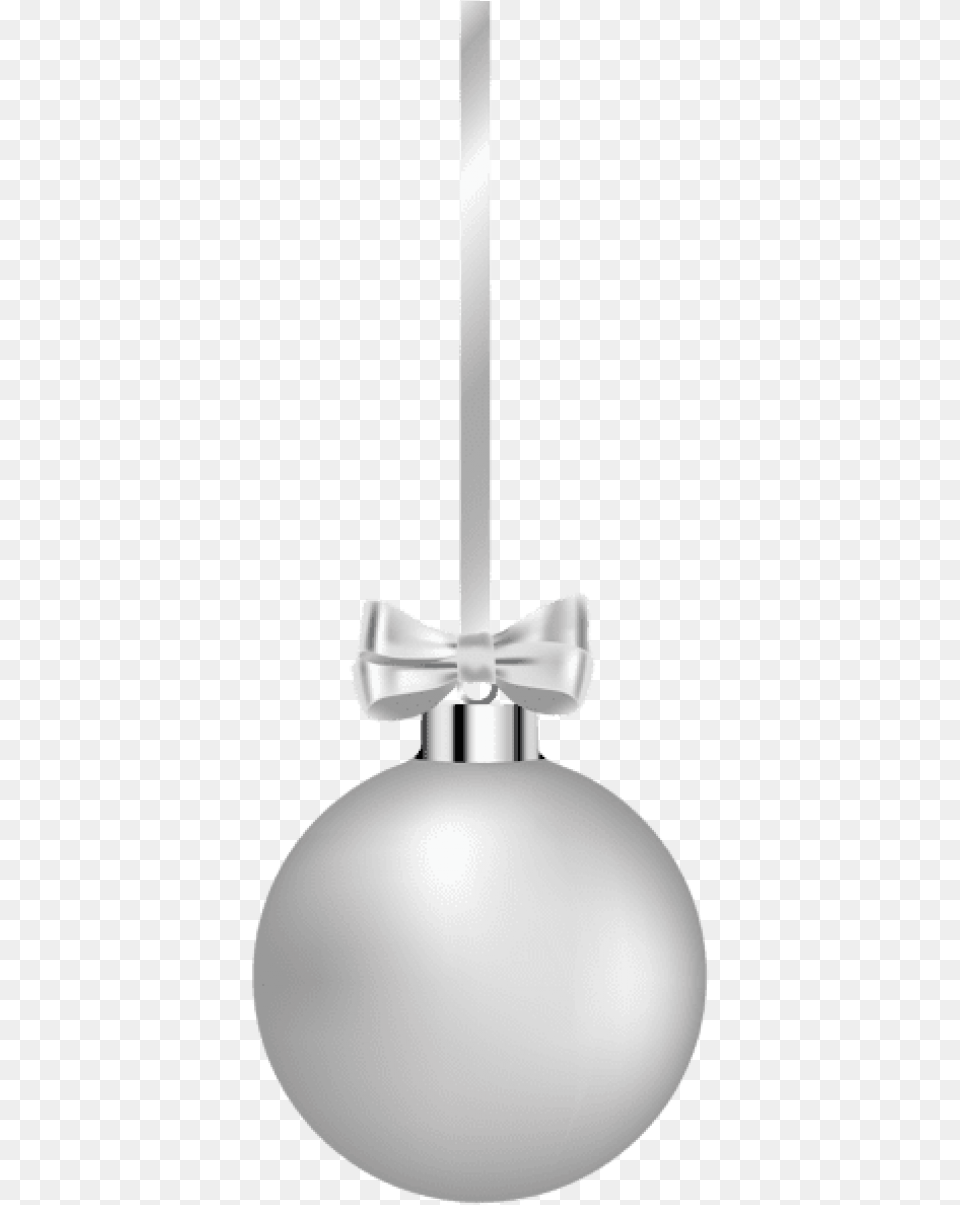 White Hanging Christmas Ball Images Perfume, Lighting, Lamp, Light Fixture, Appliance Png Image