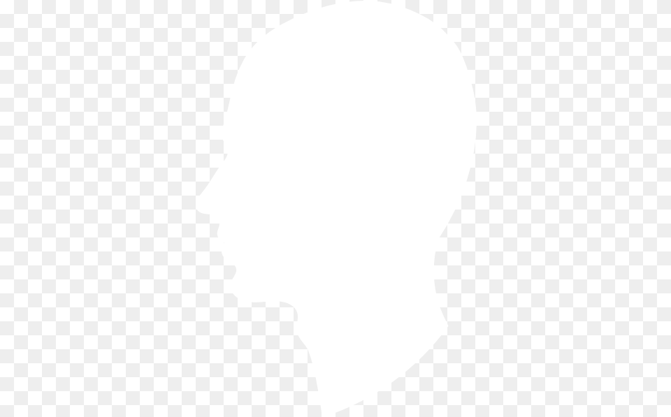 White Head Silhouette White Face Silhouette, Person, Adult, Female, Woman Free Transparent Png